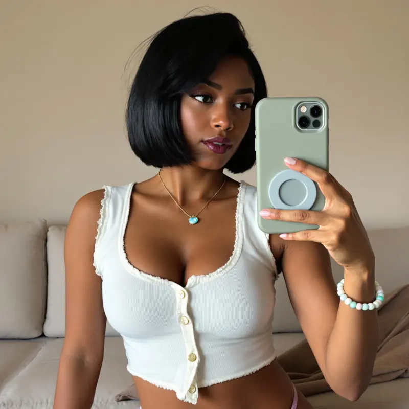 The Blazing Bob: Grace Meets Confidence - blowout-hair