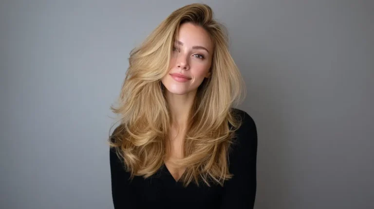 blowout hair blonde 4