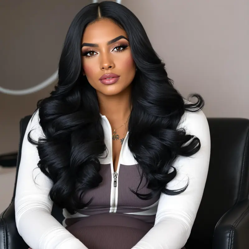 Majestic Mane: The Ultimate Blowout Experience - blowout hairstyles for black women