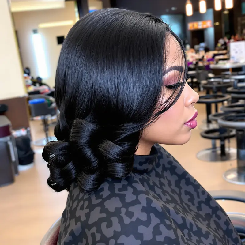 The Lush Lavalier: Redefining Class - blowout hairstyles for black women