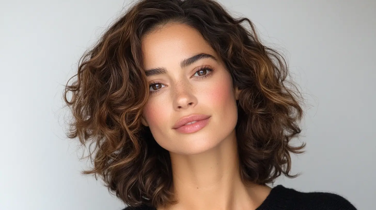 bouncy blowout curls 4