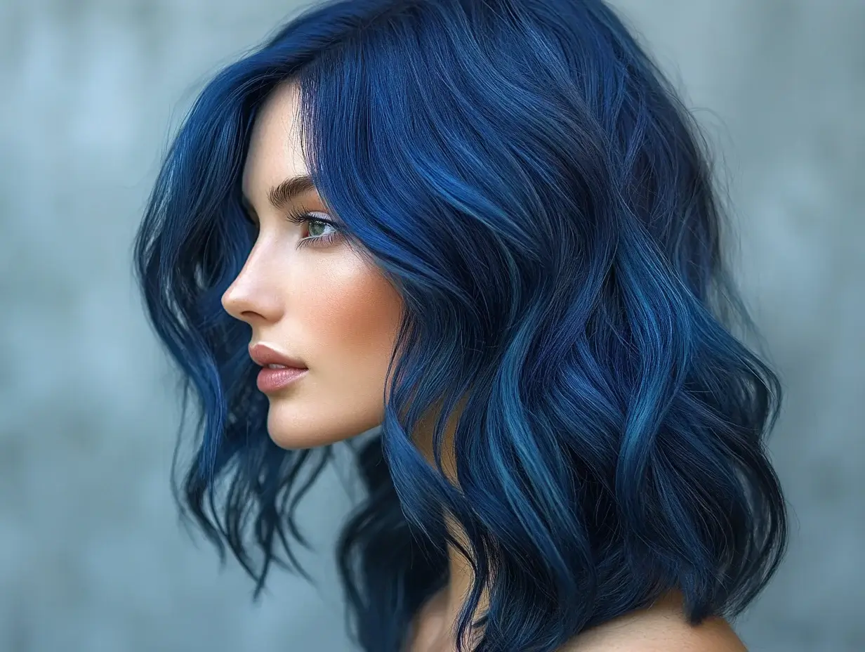 dark blue hair 4