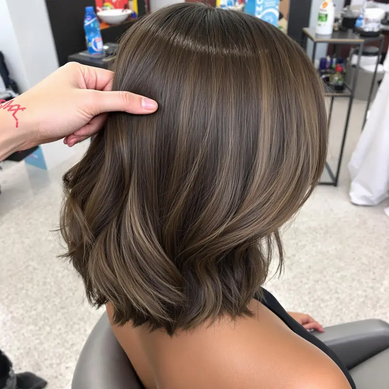 Elegance Reimagined: The Art of Old Money Hair - old money brown hair