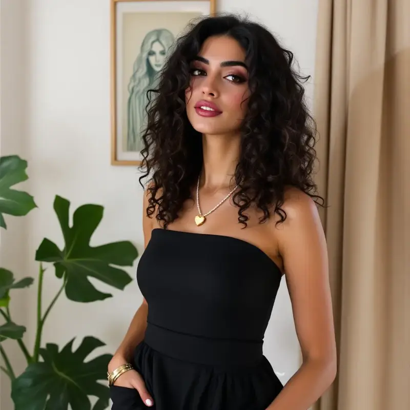 Vintage Glamour: The Magic of Timeless Tresses - old money curly hair