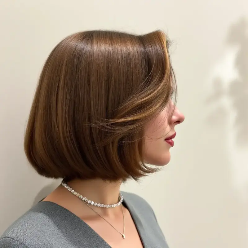 The Bob: Where Iconic Meets Effortless! - old money hair brunette