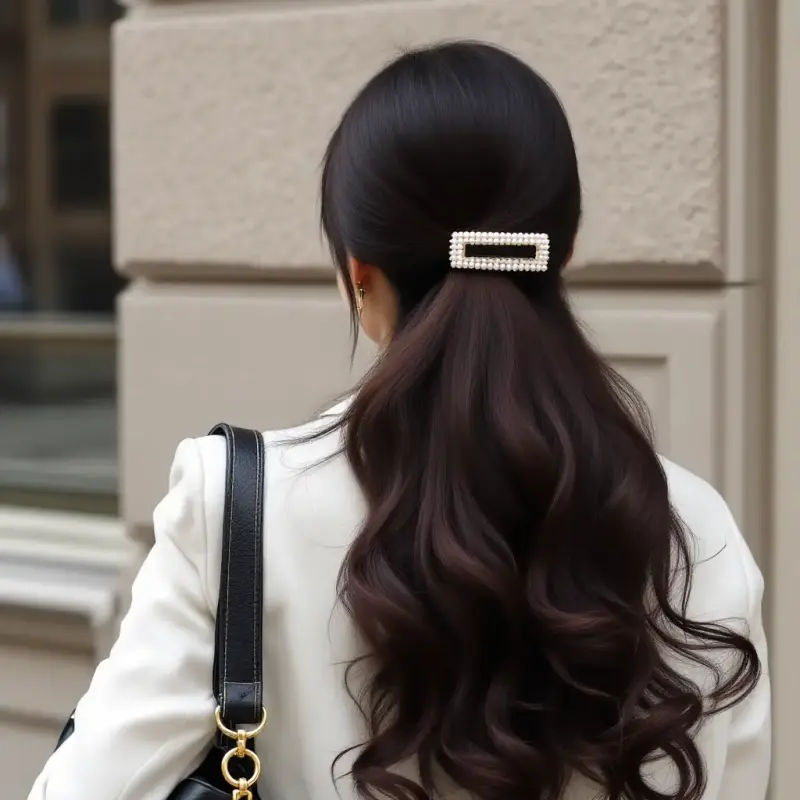 Timeless Tresses: A Symphony of Sophistication - old money hair brunette