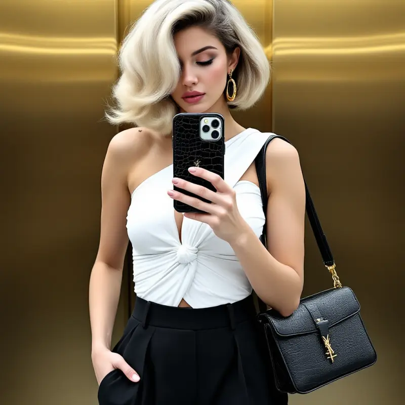 Epitome of Enduring Glamour - old money hair women