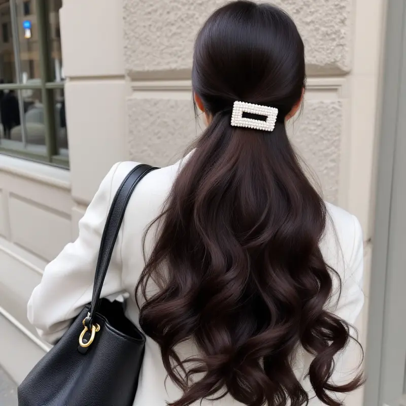 Graceful Glam in Your Locks - old money hair women