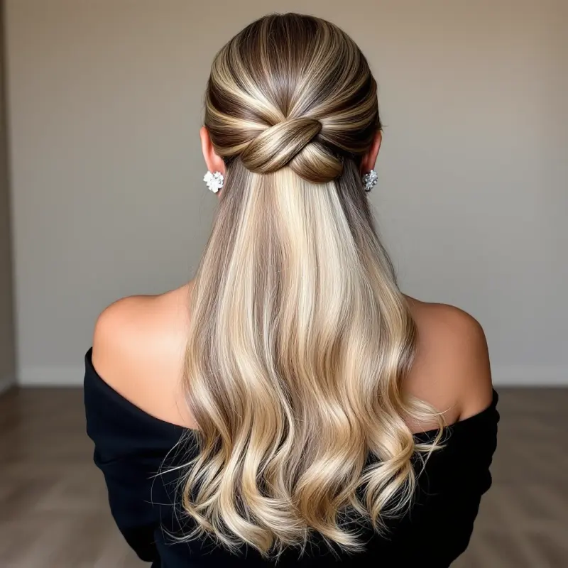 Enchanting Tresses: Knot Your Average Updo - old money hair women