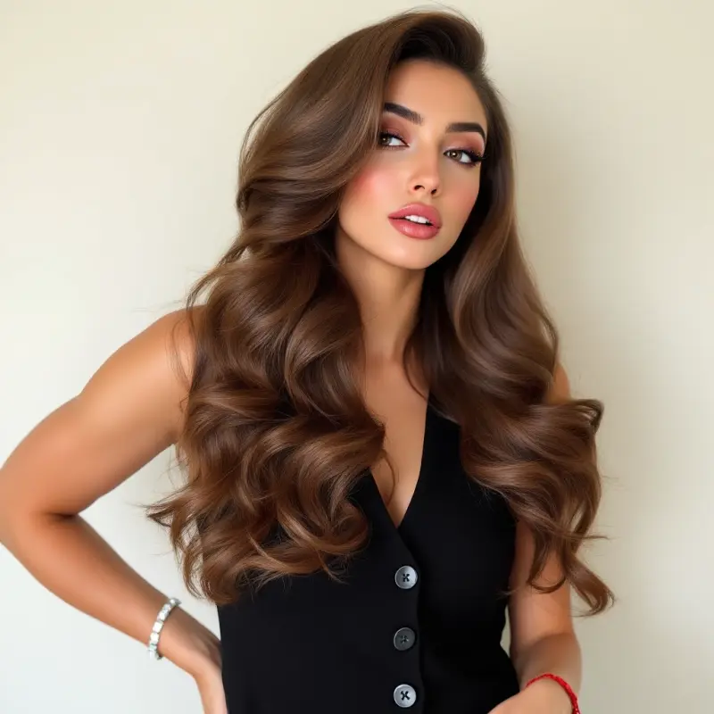 Crown of Vintage Allure: Elevate Your Style - old money hair women