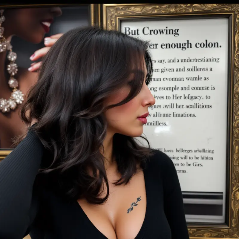 Enchanting Strands of Timeless Allure - old money hair women
