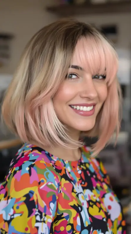 The Blowout Brilliance: Where Chic Meets Carefree - short hair blowout