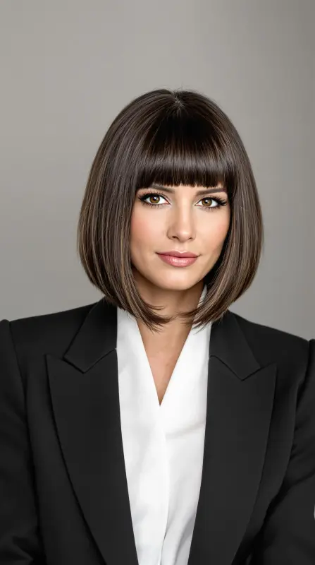 Bob-tastic Chic: Timeless Elegance in a Cut - short hair blowout