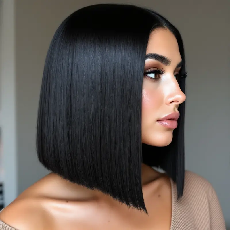 Effortless Elegance: A Modern Bob with Classic Allure - short hair old money