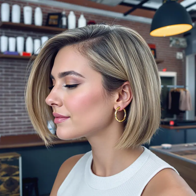 Graceful Glamour in Chic Crops - short hair old money