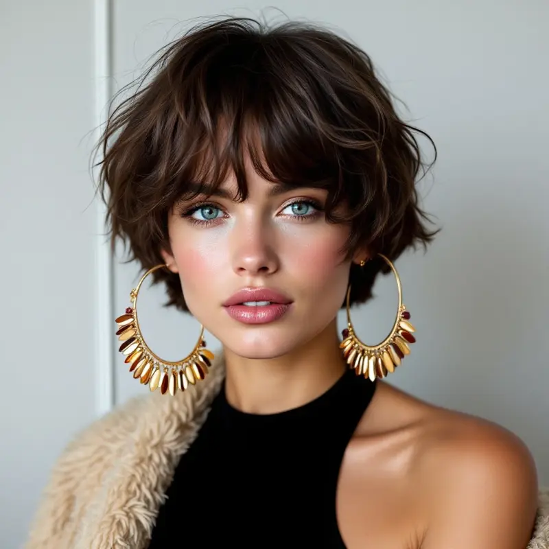 Ageless Charm with a Modern Twist - short hair old money