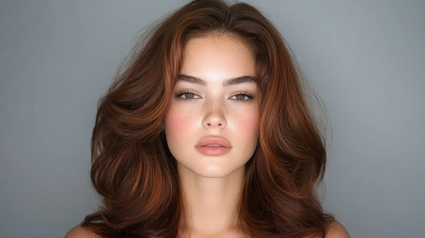 volumous blowout hair 4